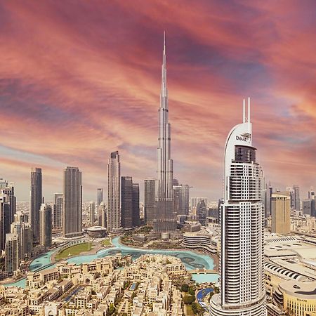 Smartstay At Burj Royale - Full Burj Khalifa View - Brand New Luxury Apartments Dubaj Kültér fotó
