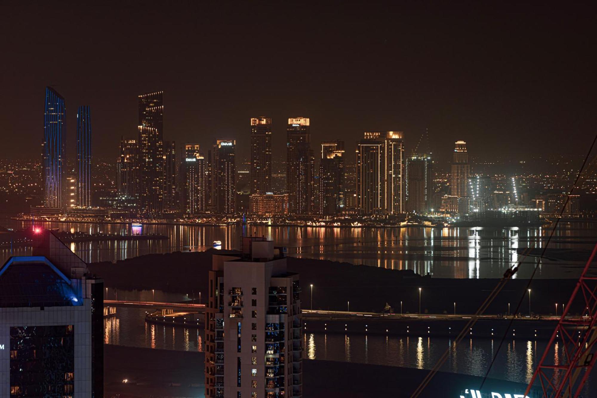 Smartstay At Burj Royale - Full Burj Khalifa View - Brand New Luxury Apartments Dubaj Kültér fotó