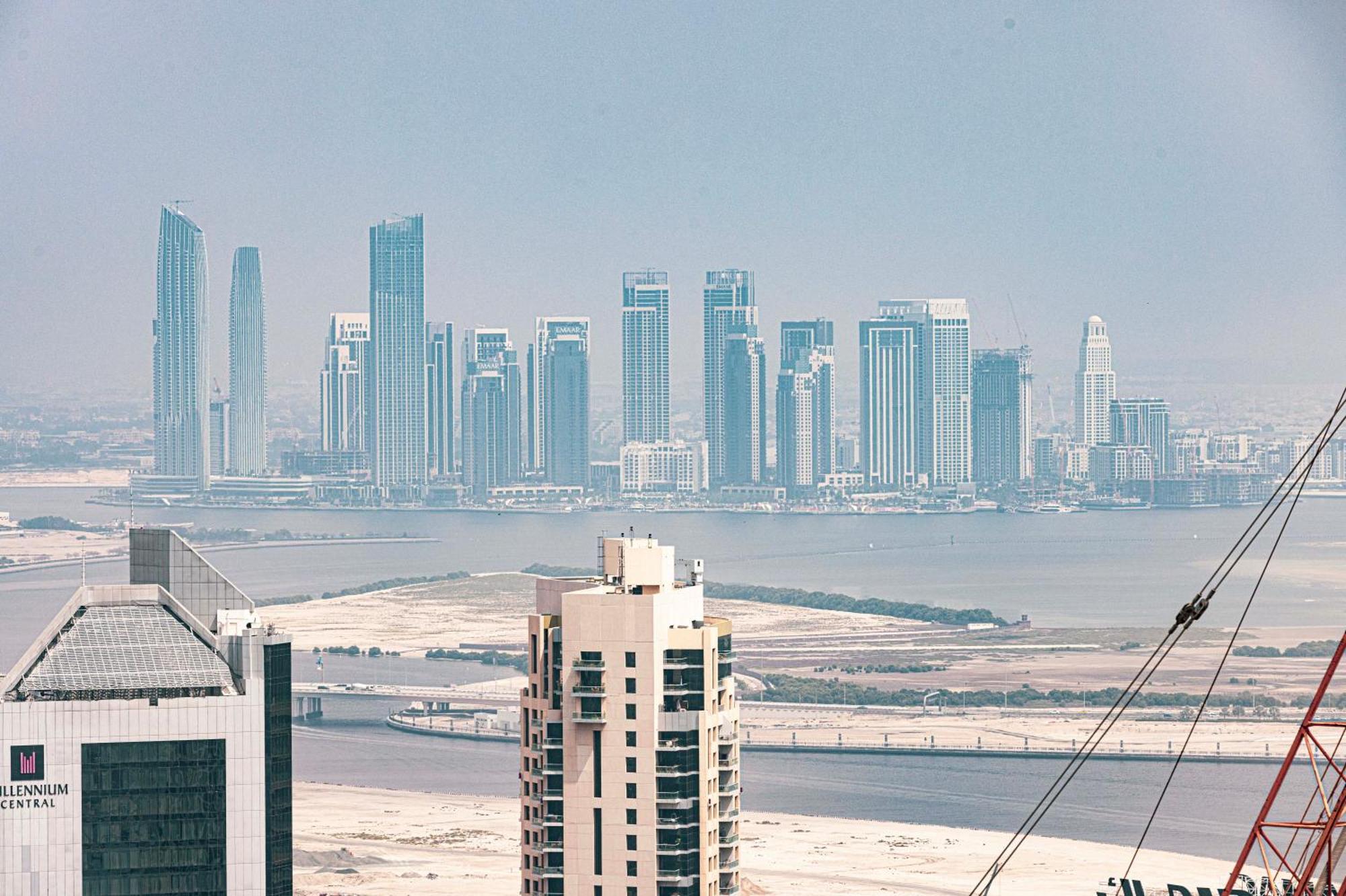 Smartstay At Burj Royale - Full Burj Khalifa View - Brand New Luxury Apartments Dubaj Kültér fotó