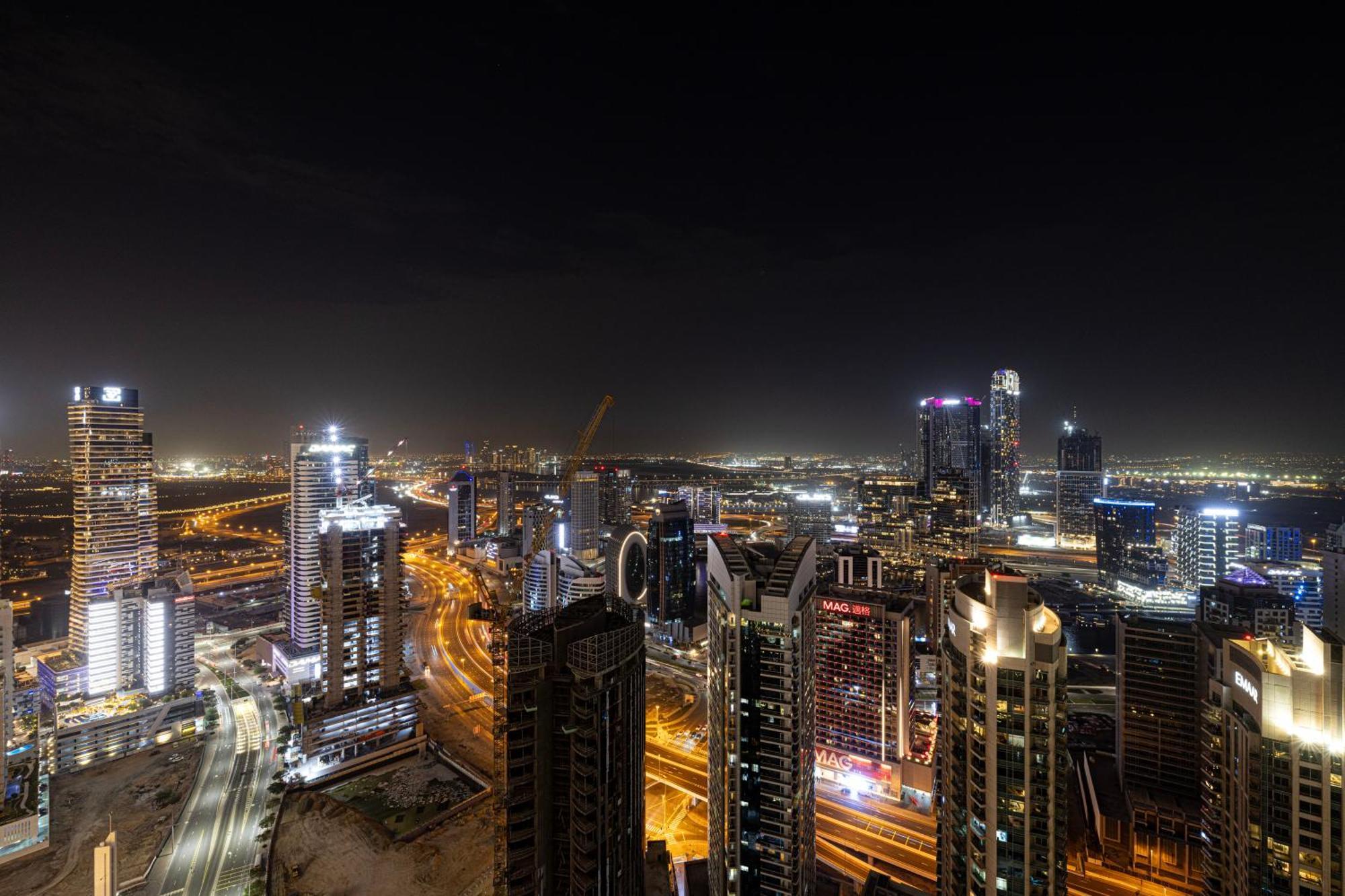 Smartstay At Burj Royale - Full Burj Khalifa View - Brand New Luxury Apartments Dubaj Kültér fotó